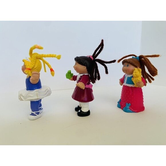 Cabbage Patch Kids CPK Doll Mini Figures Lot Of 3 PVC 1990s Figures - Picture 7 of 14